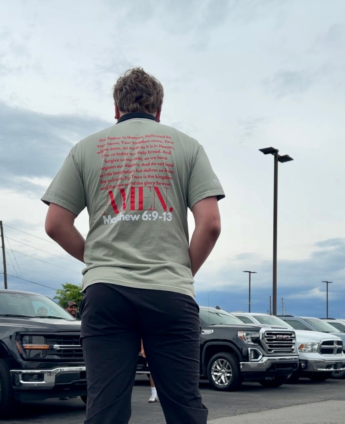 Emphasis on the Words in Red T-Shirt | Comfort Colors