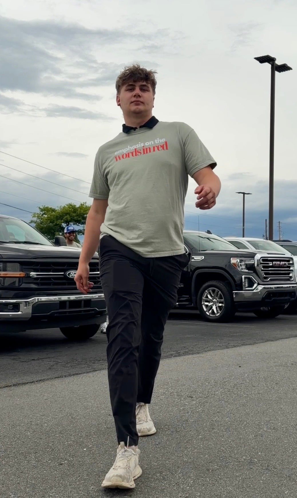 Emphasis on the Words in Red T-Shirt | Comfort Colors