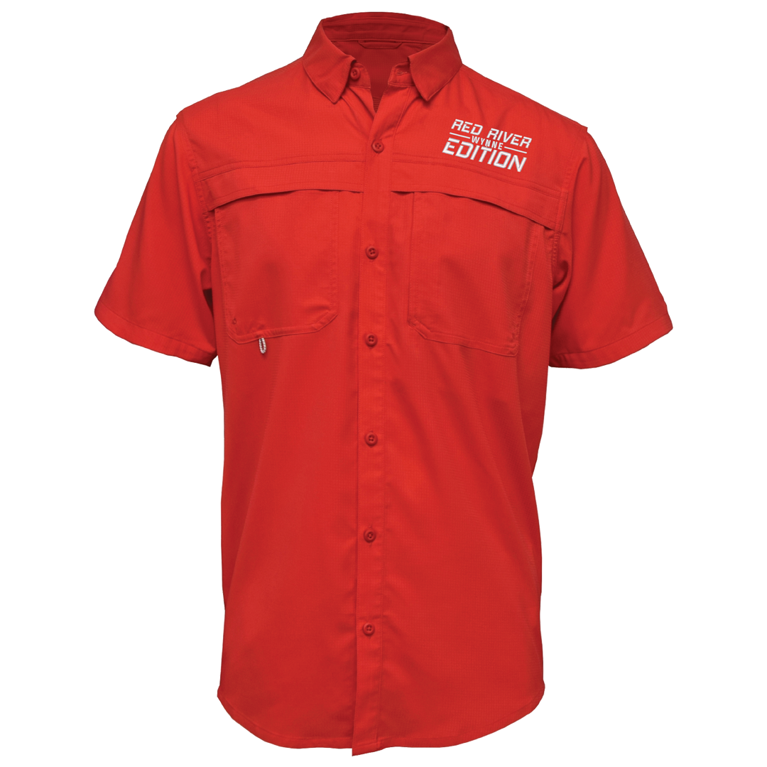 Red Fishing Shirt